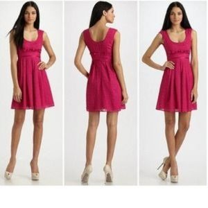 Nanette Lepore Fuschia Soundgarden Dress Size 0